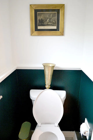 An image of the half bathroom in The Chic Restroom.